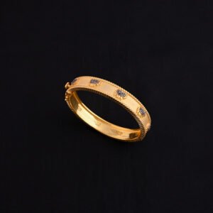 Radiant Elegance: Golden Bangles